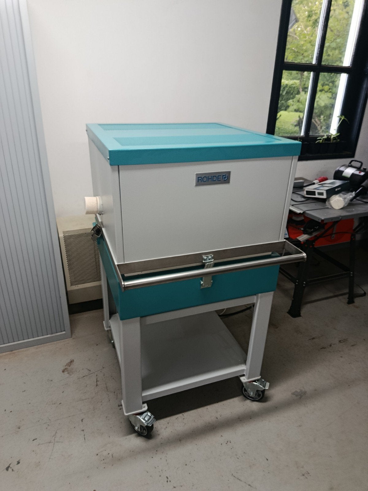 Glasoven Rohde FE 100 S, Ophalen