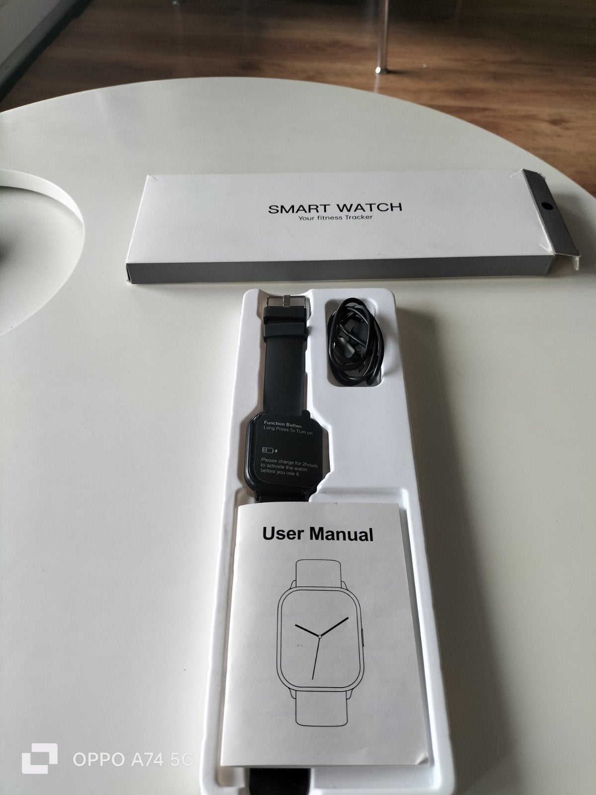 Smartwatch - your fitness tracker nieuw, Ophalen of Verzenden, Stappen, Nieuw, Zwart