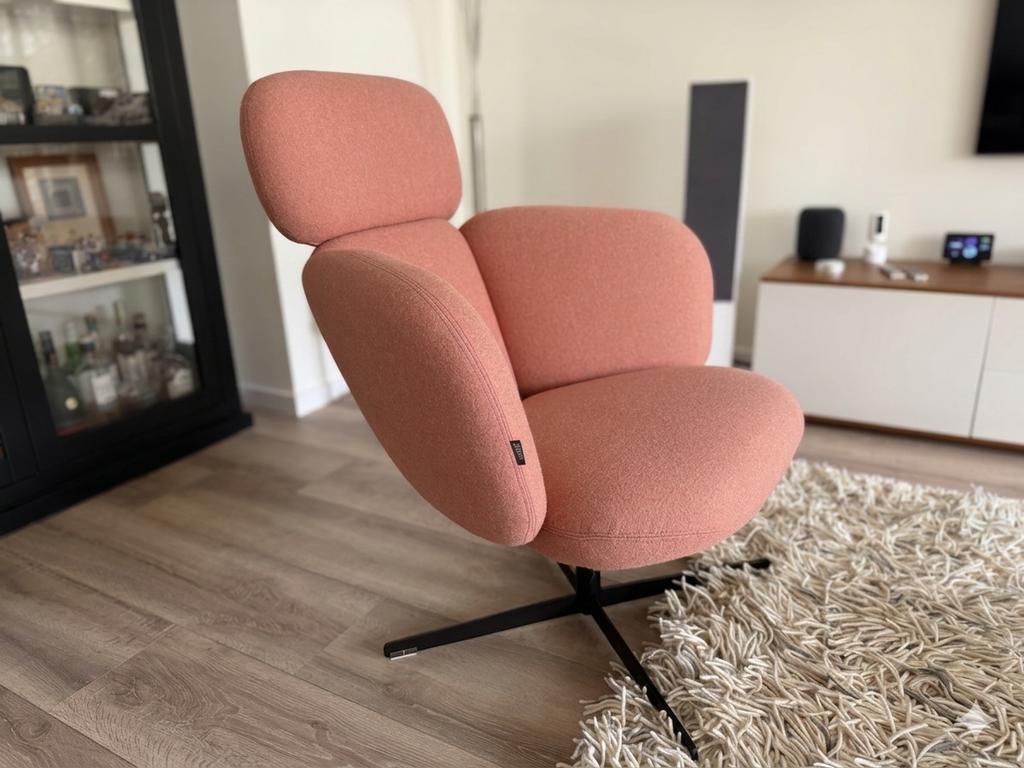 Artifort Bras Highback fauteuil, Huis en Inrichting, Fauteuils, Zo goed als nieuw, Leer, Ophalen, Klassiek modern