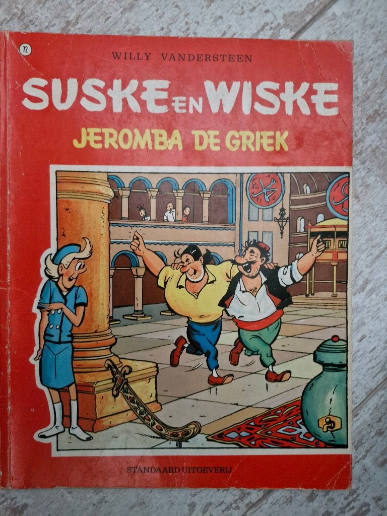 Suske en Wiske Jeromba de Griek, Eén stripboek, Ophalen of Verzenden, Gelezen