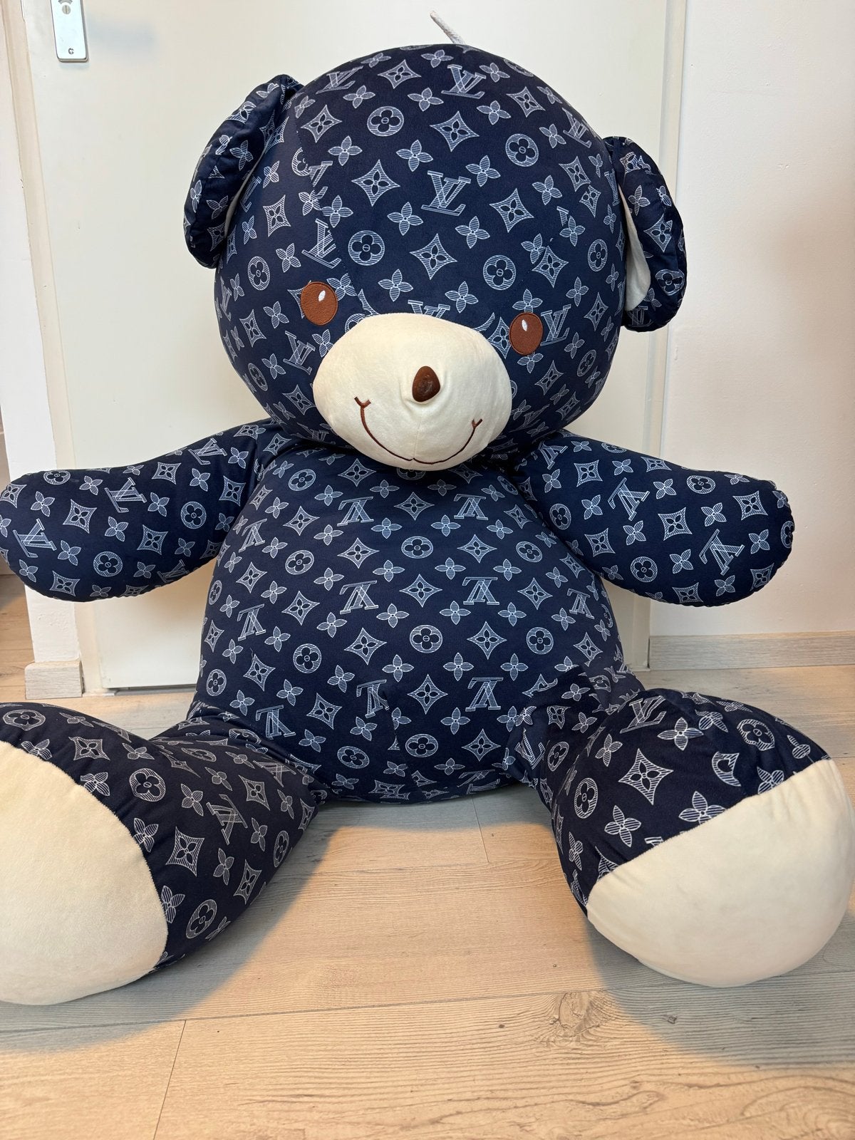 XXL Teddybeer 1.30m - Uit rookvrij huis, Ophalen of Verzenden, Gebruikt, Beer, Groot (groter dan 80 cm)