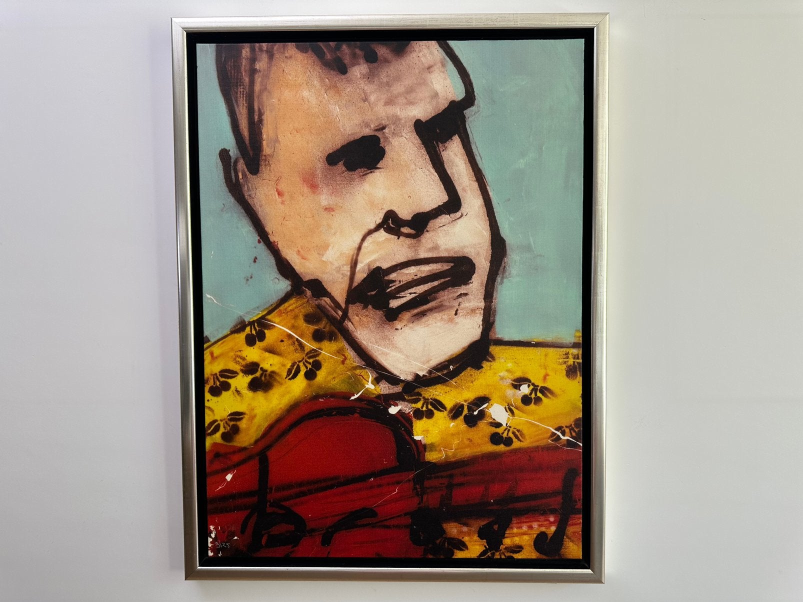 Herman Brood: David the Guitar Man (3/25), Ophalen, Figuren, Zeefdruk, Overige materialen