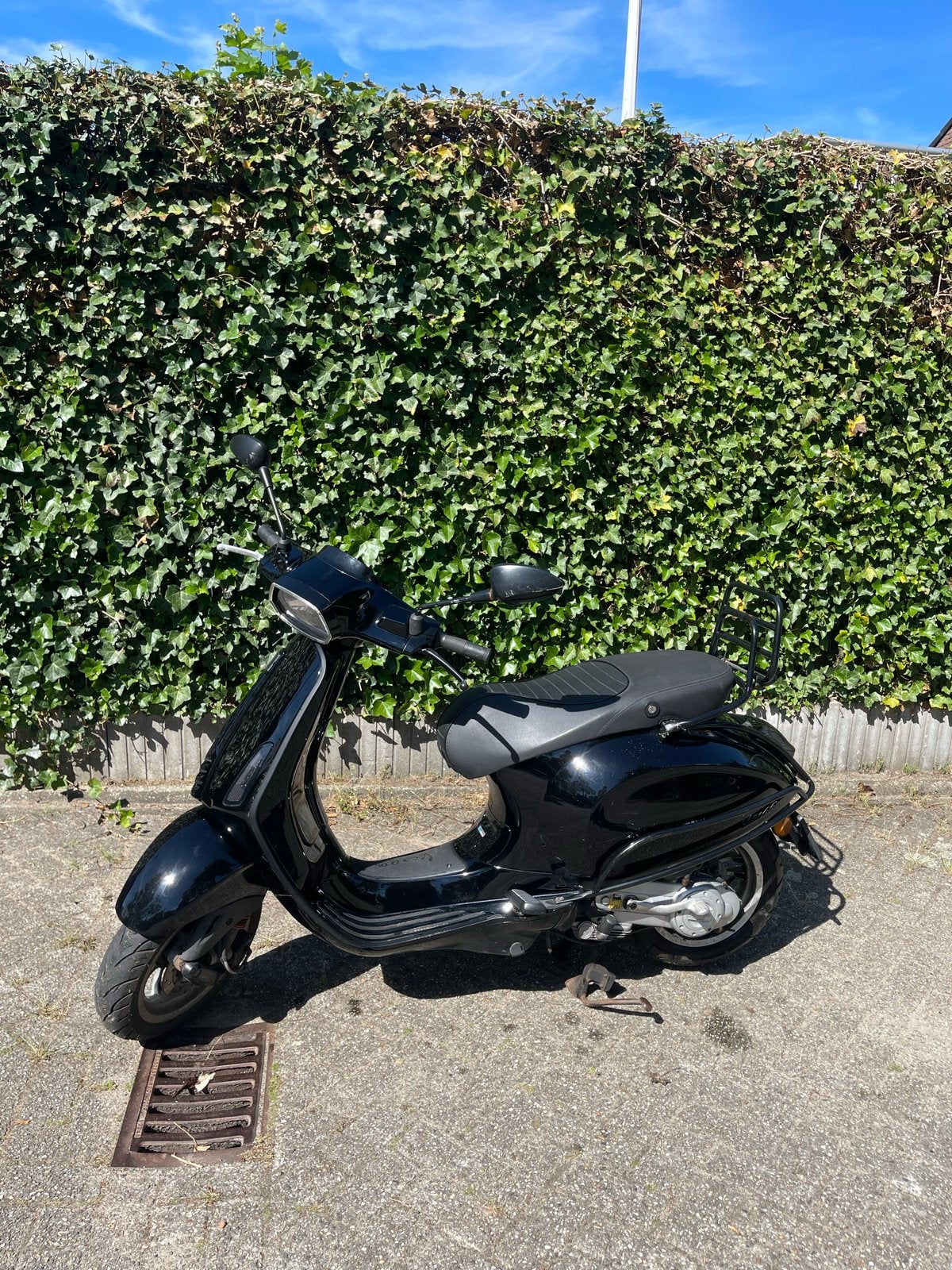 Vespa Sprint 2016 50cc 4-takt - Zwart, Fietsen en Brommers, Scooters | Vespa, Ophalen, Gebruikt, Overige modellen, Maximaal 45 km/u