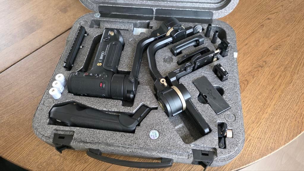 Zhiyun Crane 3S Professionele Gimbal Stabilisator, Overige merken, Overige typen, Overige soorten, Zo goed als nieuw