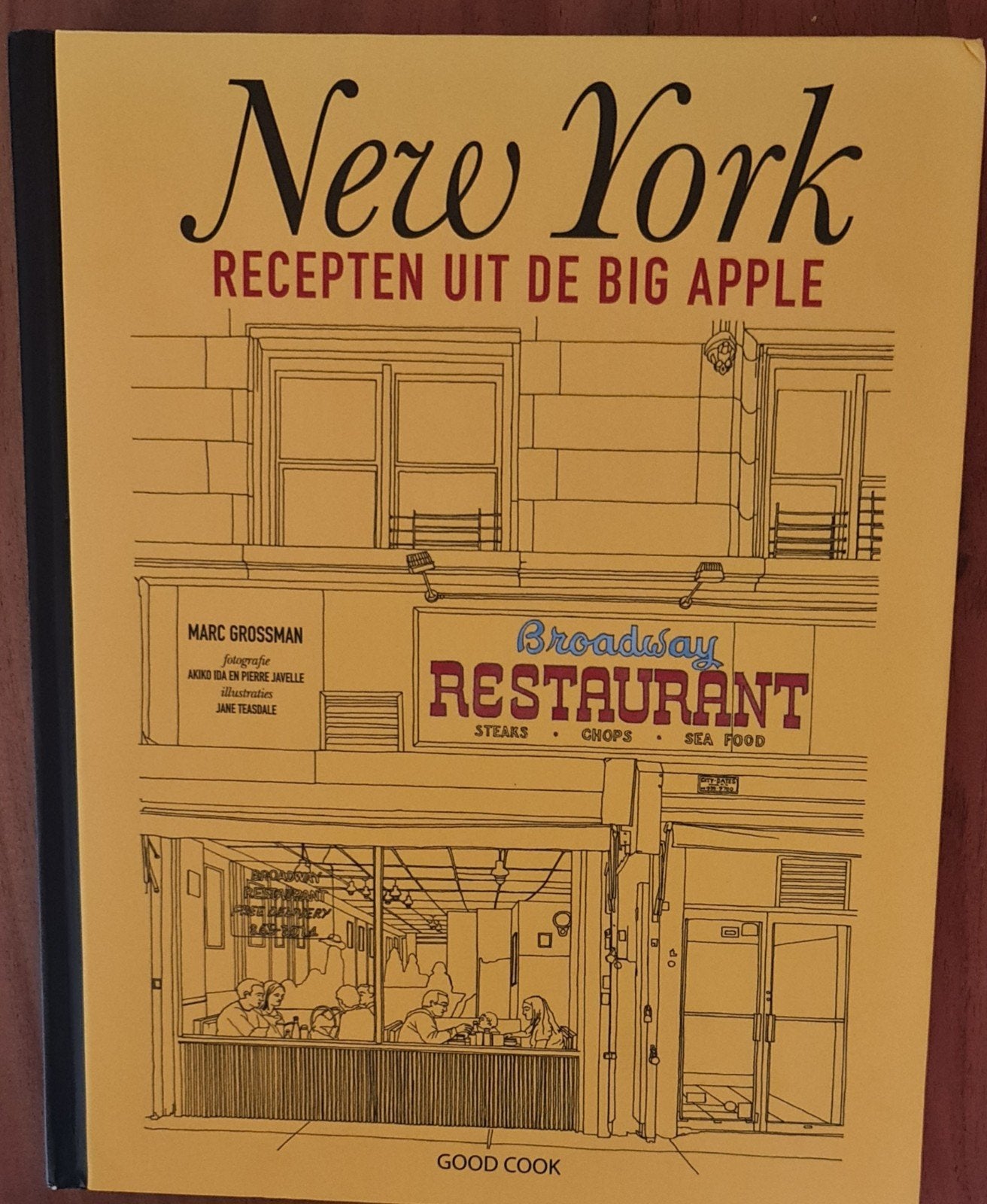 New York, recepten uit de Big Apple, Ophalen of Verzenden, Zo goed als nieuw