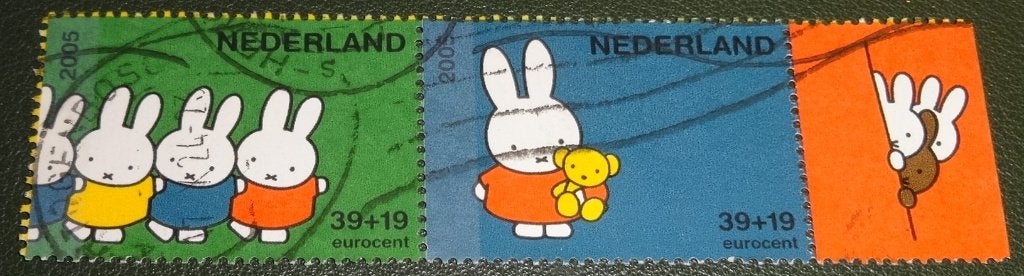 Kinderzegels - 2370b en c + tab - 2005 - Nijntje - PNe01-09, Postzegels en Munten, Postzegels | Nederland, Verzenden, Na 1940