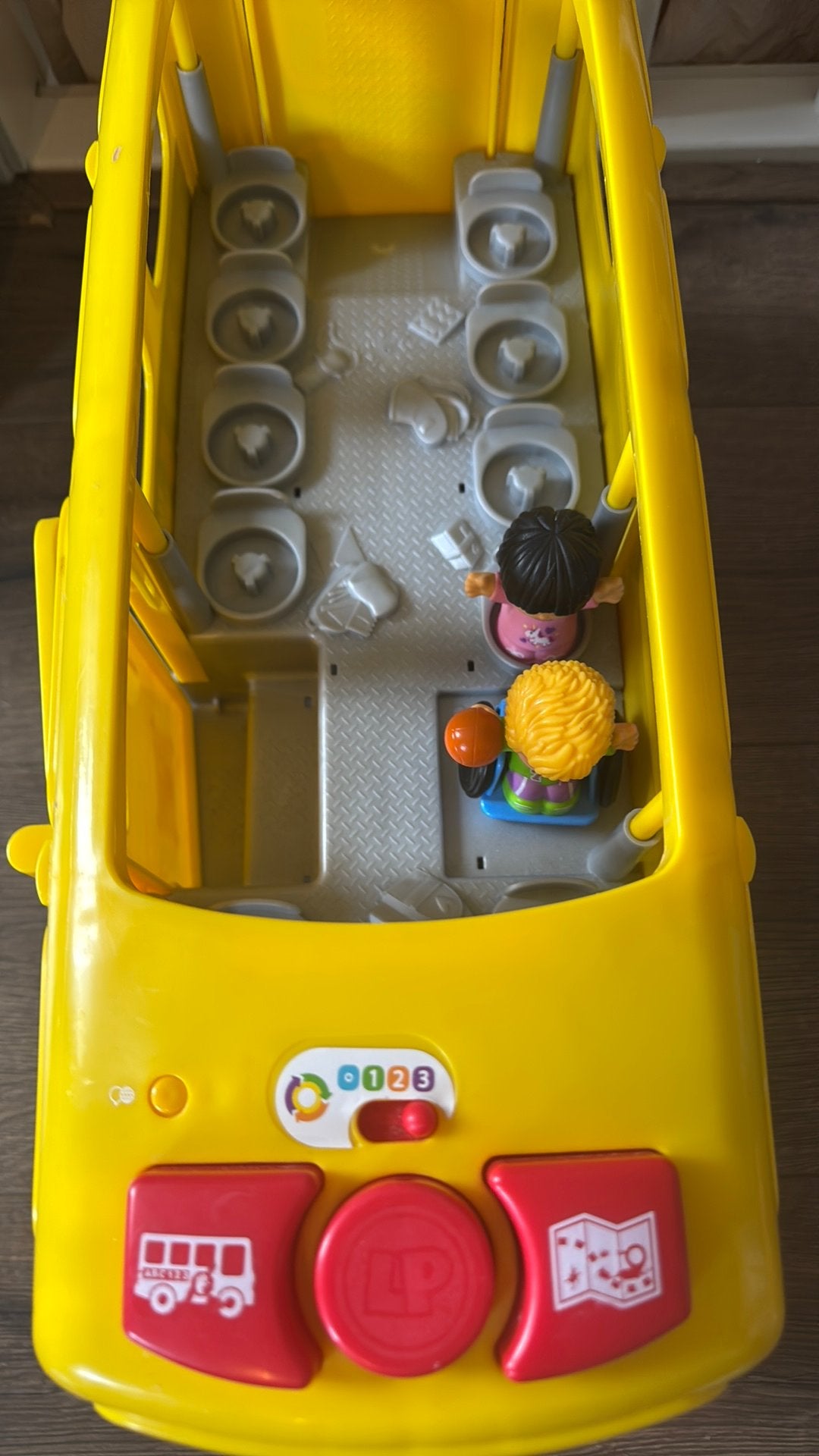 Fisher-Price Schoolbus - in hele goede staat, Ophalen, Gebruikt, Auto, Met geluid