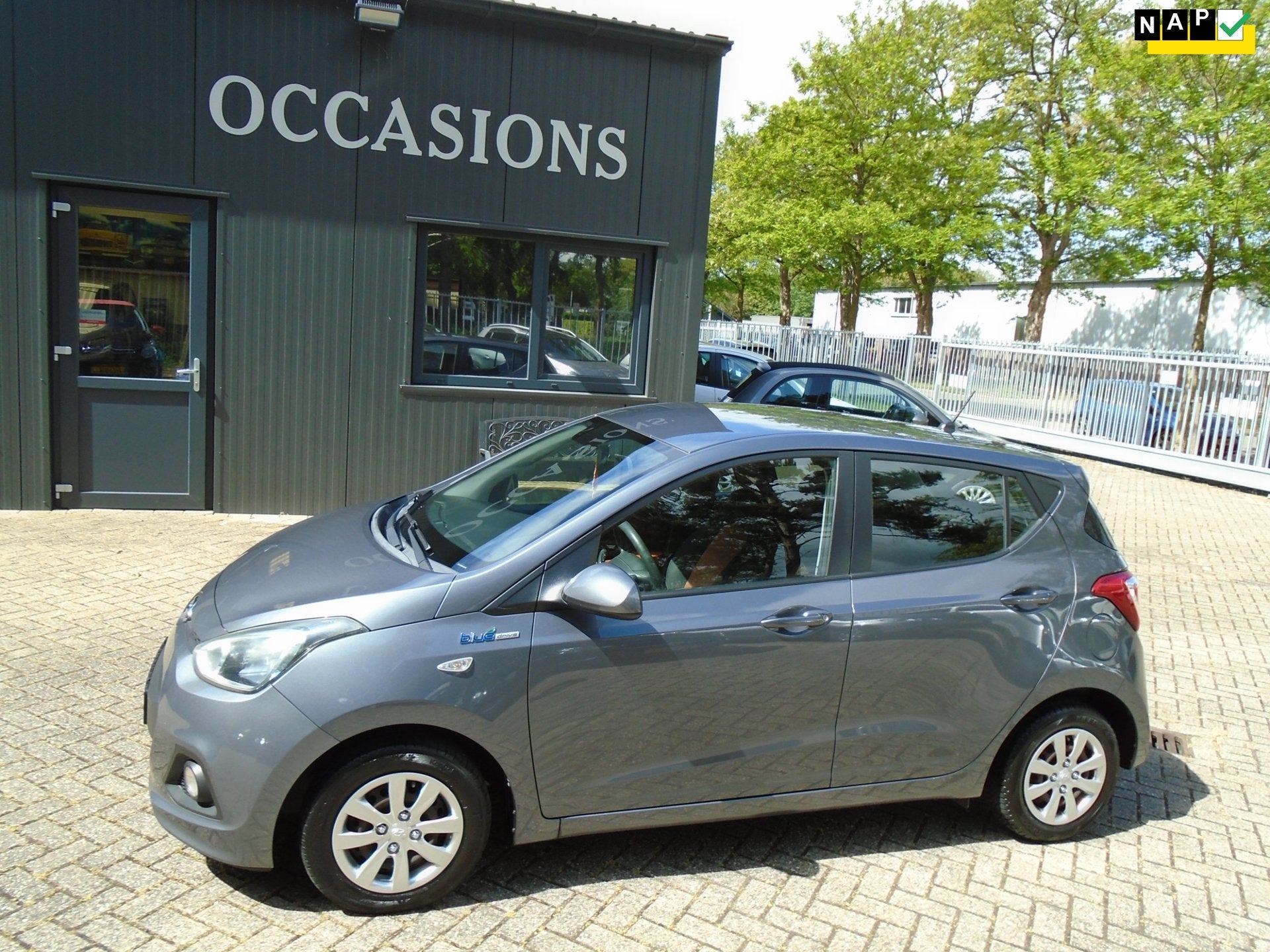 Hyundai I10 1.0i i-Motion Comfort, Voorwielaandrijving, Dealer onderhouden, Stof, Gebruikt
