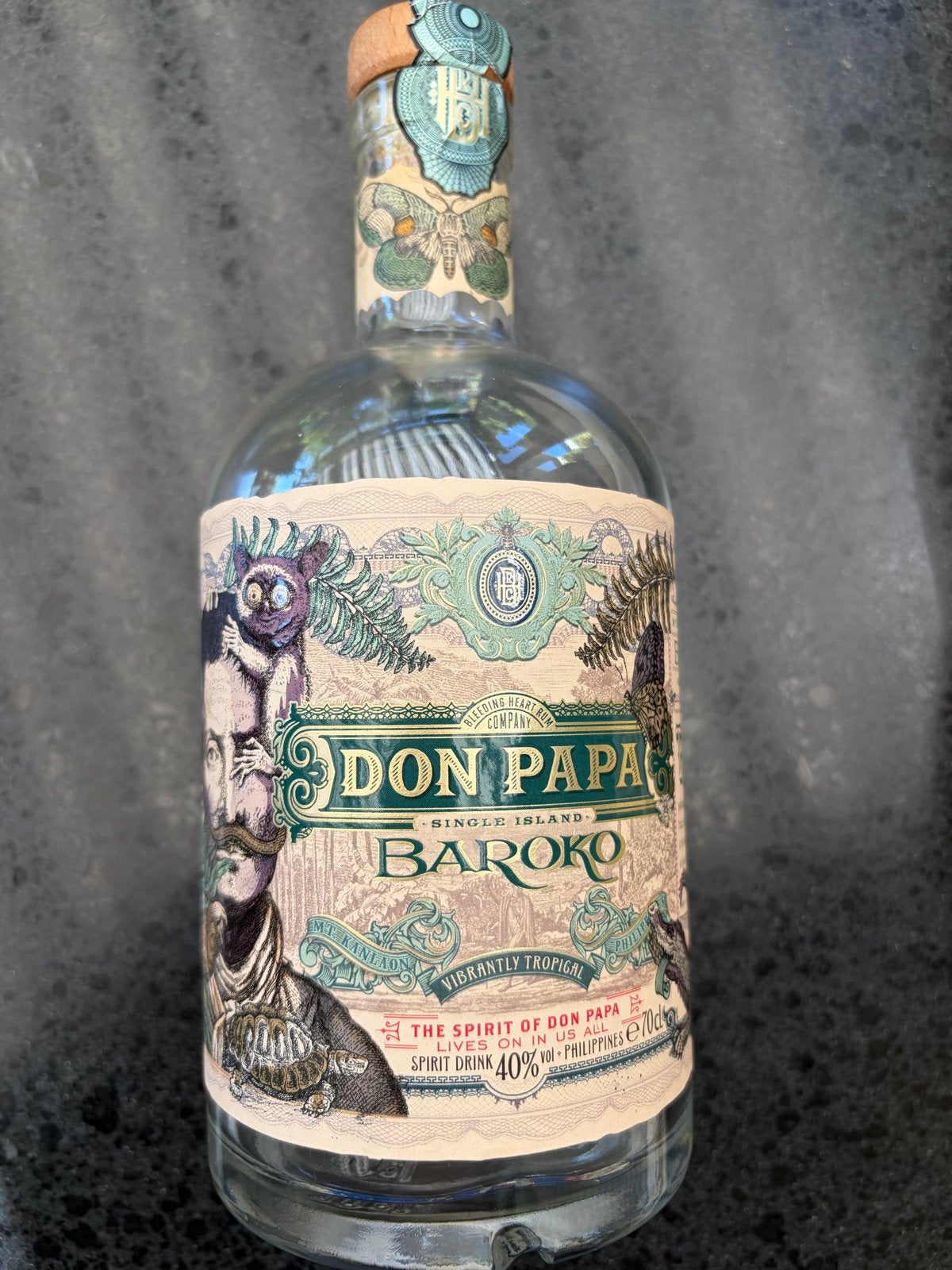 Lege rumfles Don Papa Baroko, Ophalen of Verzenden, Zo goed als nieuw