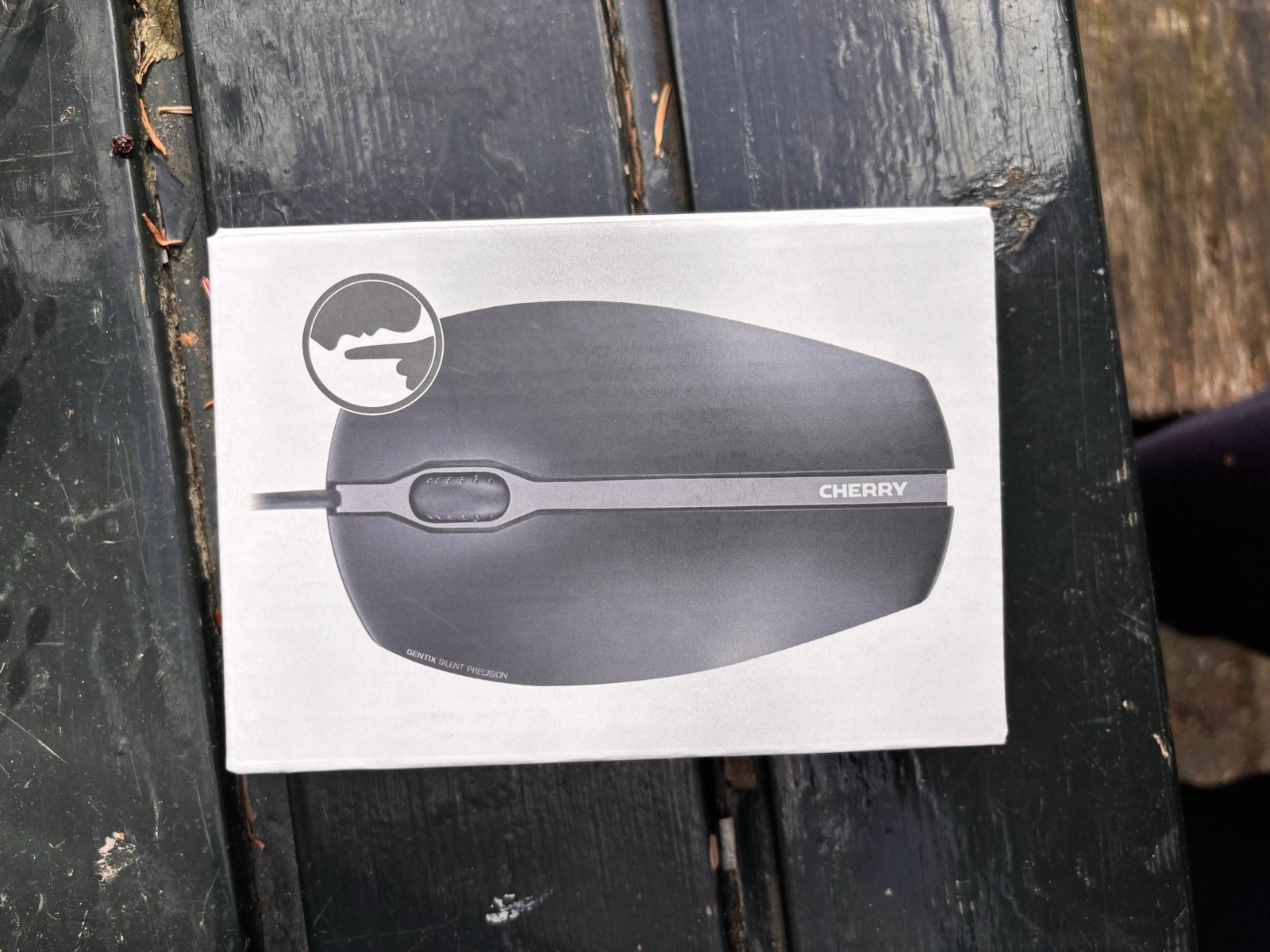 Cherry Gentix Silent Bedrade Muis - Nieuw in Doos, Computers en Software, Muis, Linkshandig, Nieuw, Ophalen of Verzenden
