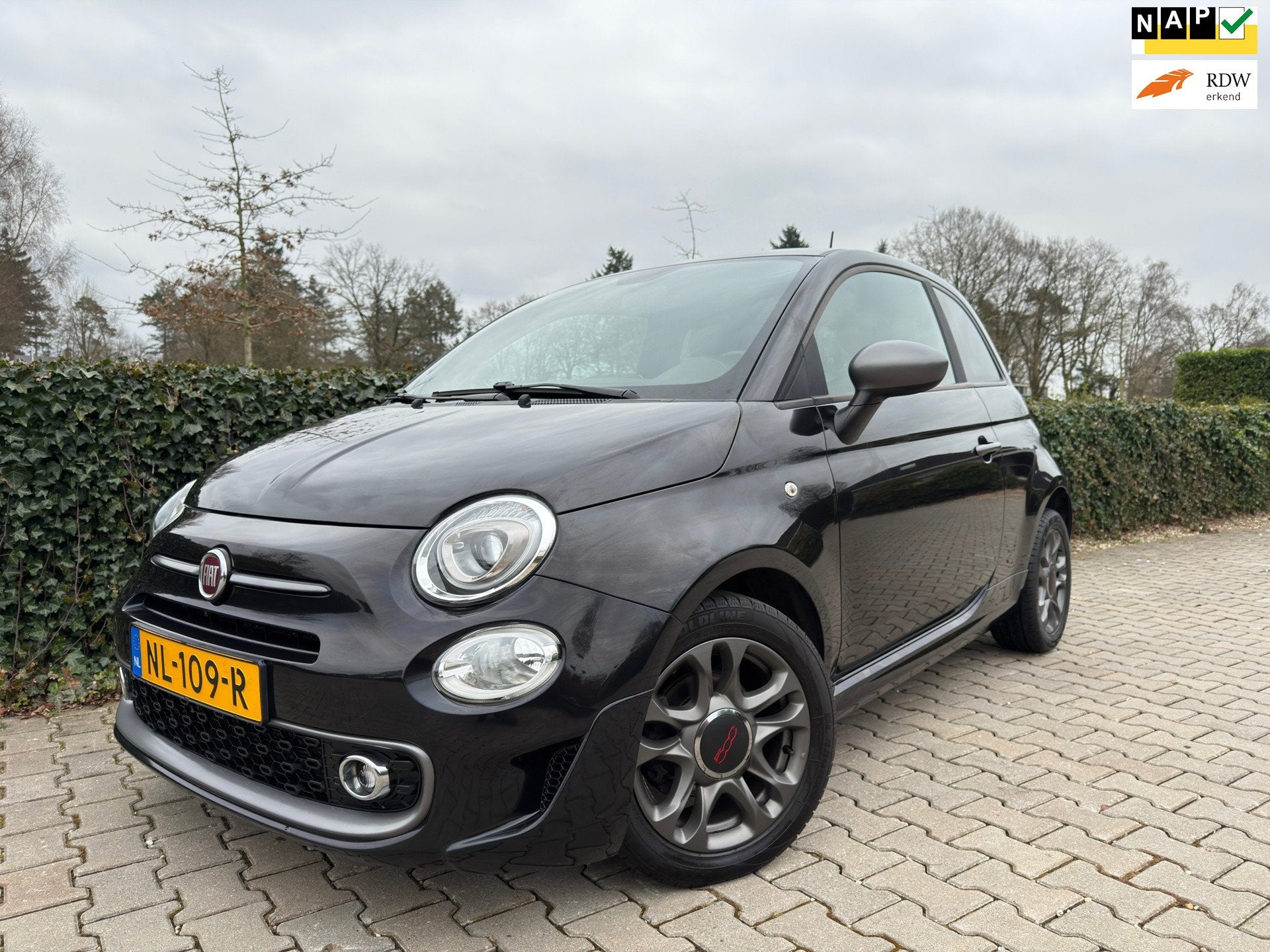Fiat 500 0.9 TwinAir Turbo 500S Sport , 119.806km N.A.P , Ai, Auto's, Voorwielaandrijving, Gebruikt, Leder en Stof, Origineel Nederlands