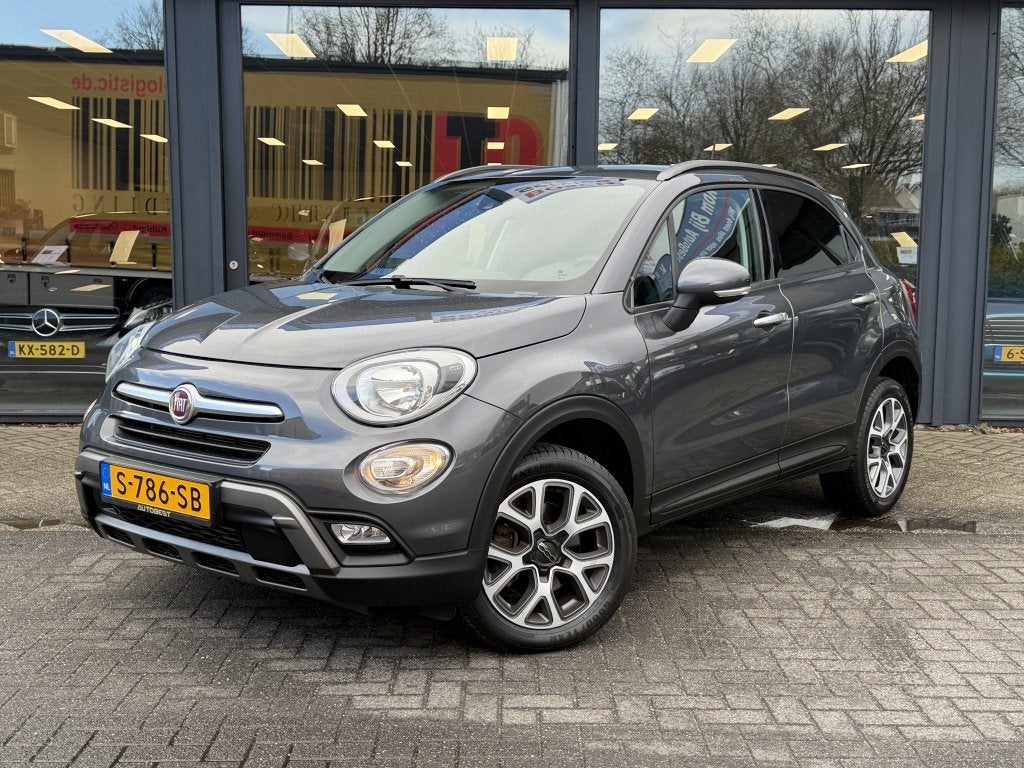 Fiat 500X Cross 1.4 T M-Air 4x4 AWD. Stuurverw Automaat. Top, Auto's, Fiat, Automaat, 15 km/l, Gebruikt, Euro 6