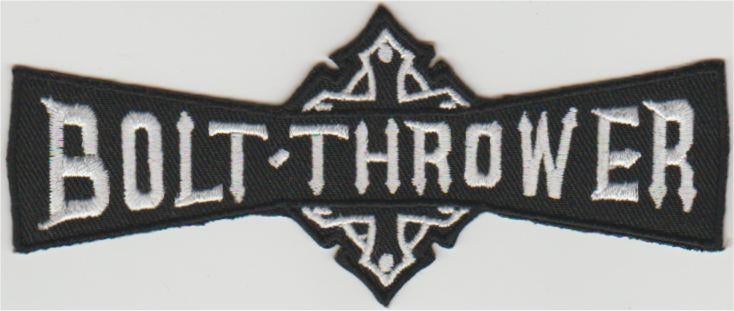 Bolt Thrower stoffen opstrijk patch embleem, Verzenden, Nieuw, Kleding