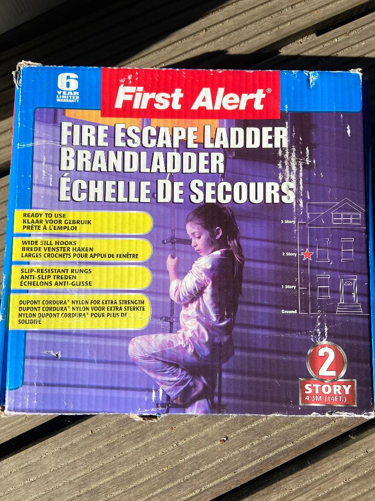 Vluchtladder first alert, Ophalen of Verzenden, Nieuw, Ladder, 4 meter of meer