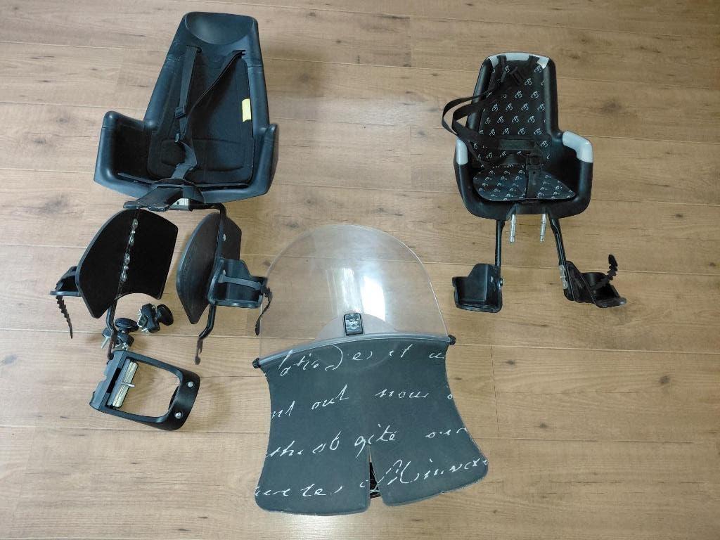 fietsstoeltjes voor en achter merk Bobike, Fietsen en Brommers, Fietsaccessoires | Fietsstoeltjes, Ophalen of Verzenden, Gebruikt