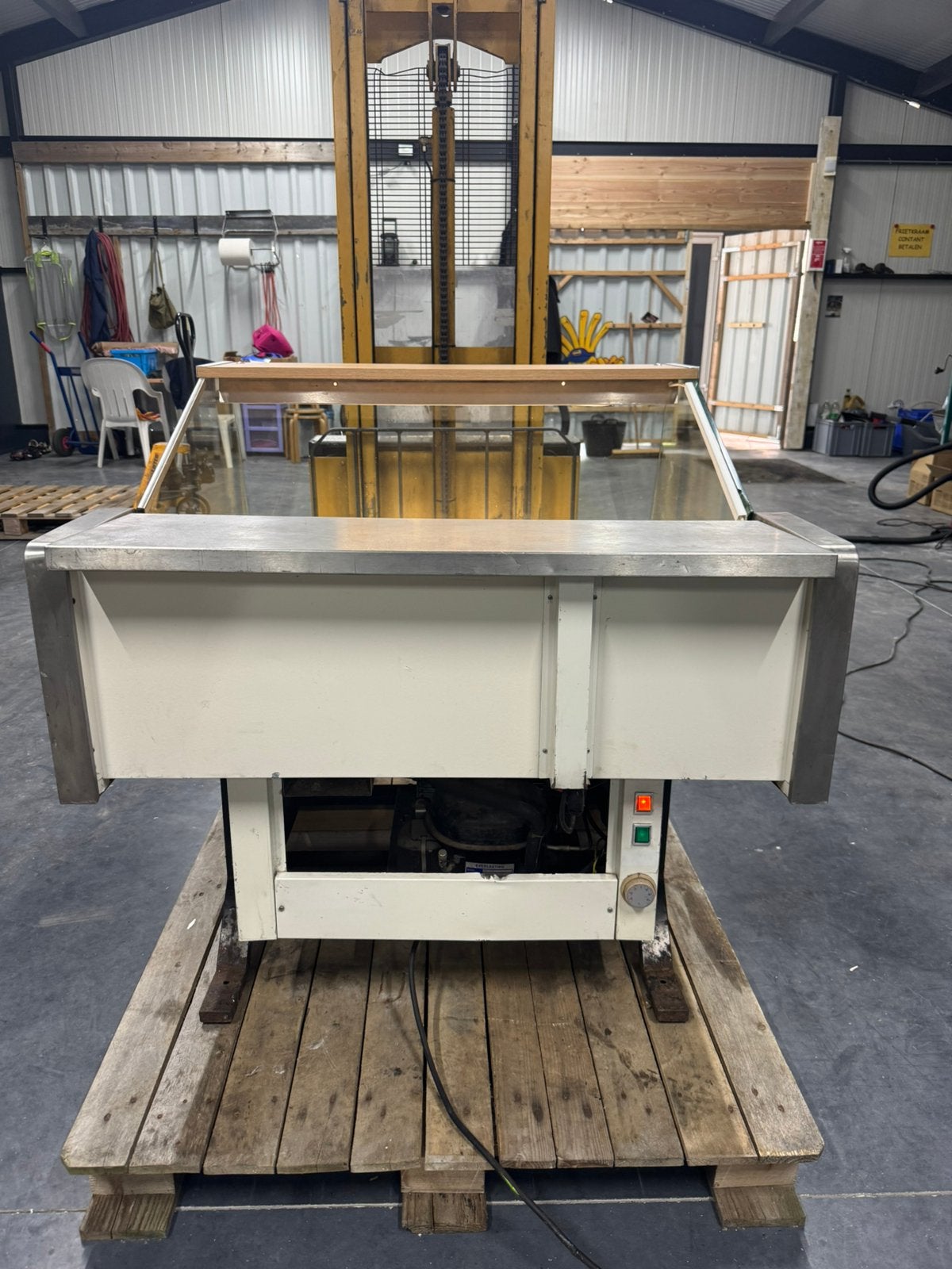 Everlasting Koelvitrine 220V - Werkend te zien, Ophalen