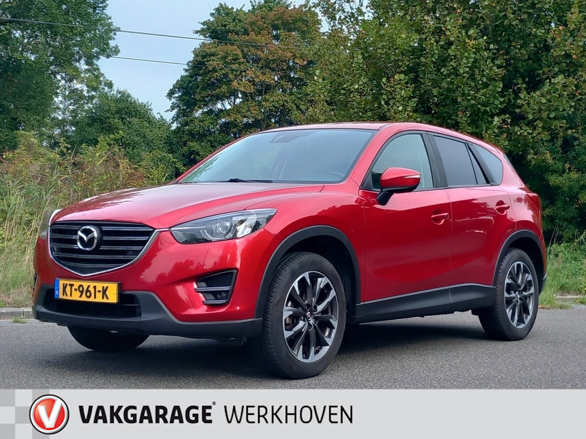 Mazda CX-5 2.0 SkyActiv-G 165 GT-M Line | AUTOMAAT | Leder |, Auto's, 1998 cc, 4 cilinders, 700 kg, Bedrijf