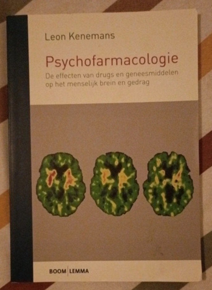Psychofarmacologie - Leon Kenemans (Boom Lemma), Ophalen of Verzenden, Zo goed als nieuw, Leon Kenemans, Geesteswetenschap