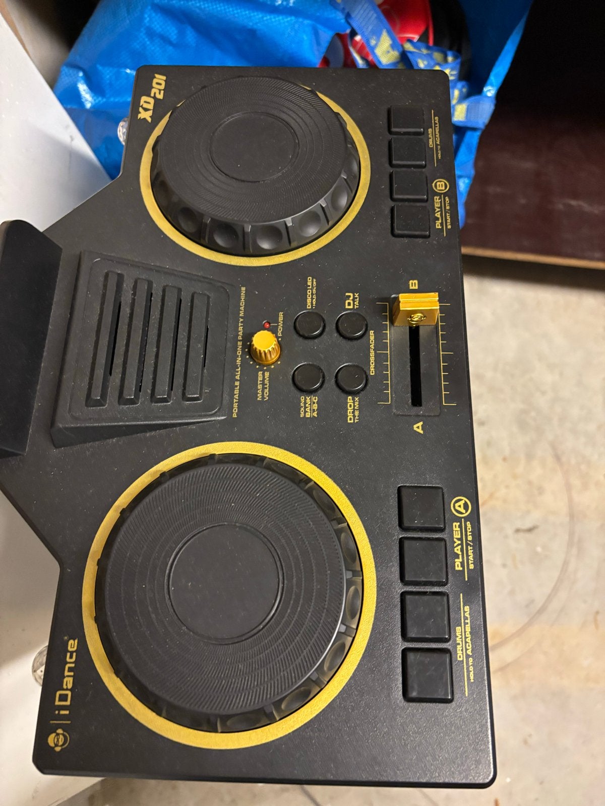 iDance XD201 DJ-set met microfoon en koptelefoon, Muziek en Instrumenten, Ophalen of Verzenden, Gebruikt, Dj-set, Overige merken