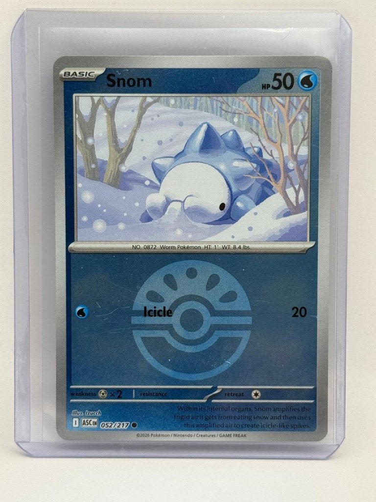 Snom [Ball] #52 Pokemon Ascended Heroes, Ophalen of Verzenden