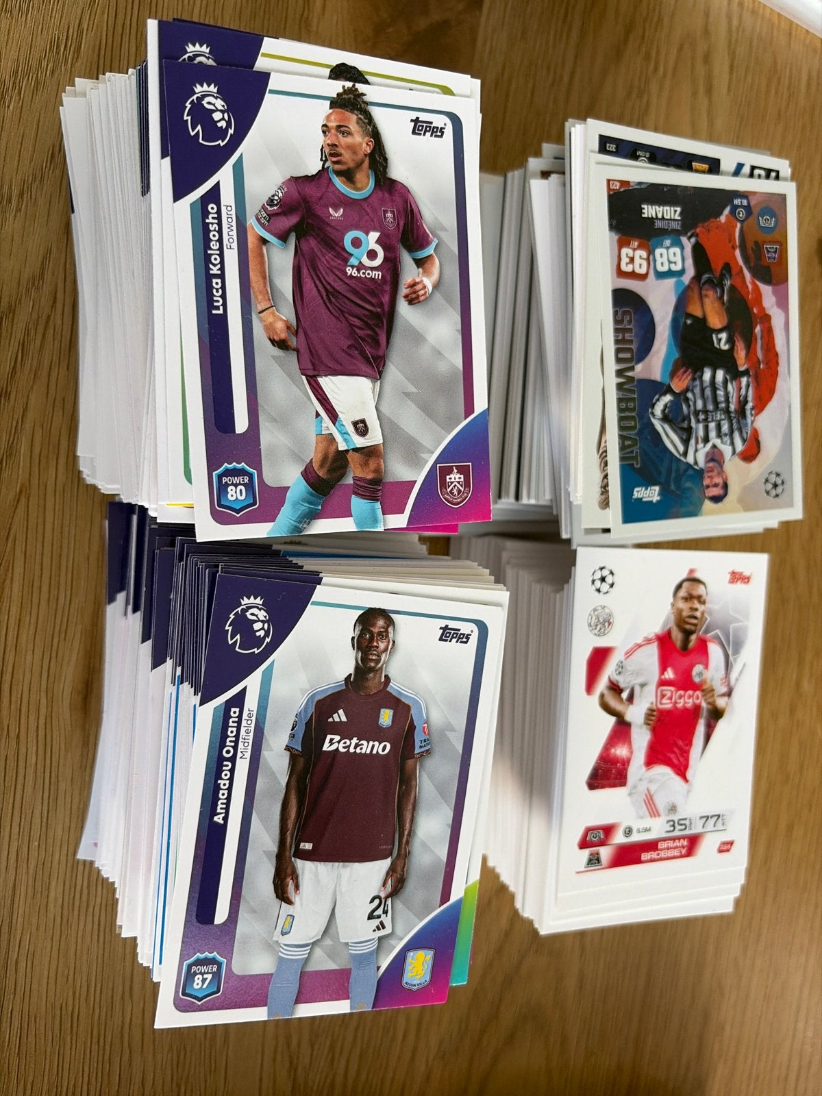 BULK Topps Match Attax Premier League & Champions, Ophalen of Verzenden, Zo goed als nieuw, Overige sporten, Spelerskaart