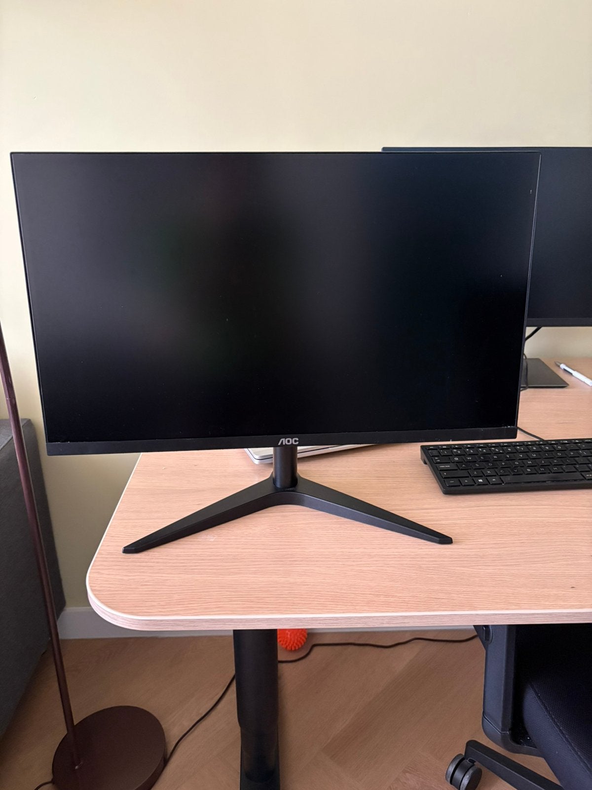 Aoc monitor 24 inch, Computers en Software, Monitoren, Ophalen, Zo goed als nieuw, Full HD, 60 Hz of minder