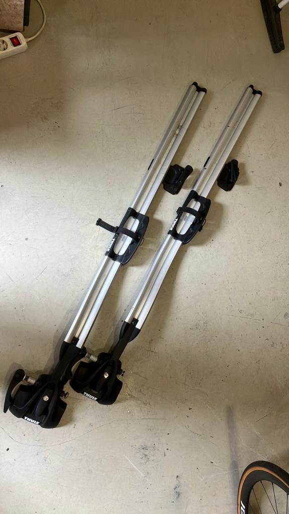 Thule Outride 561 fietsendrager (dakdrager) met sleutels, Ophalen, 1 fiets, Gebruikt, Dakdrager