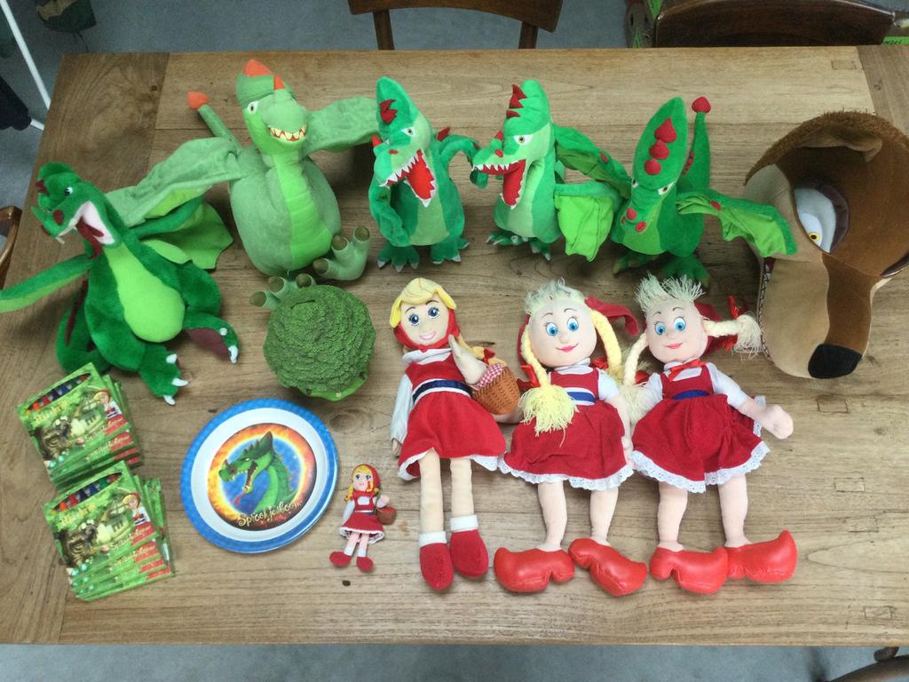 Efteling knuffels/speelgoed/wasco/spaarpot, alles in 1 koop, Ophalen of Verzenden, Zo goed als nieuw, Overige typen