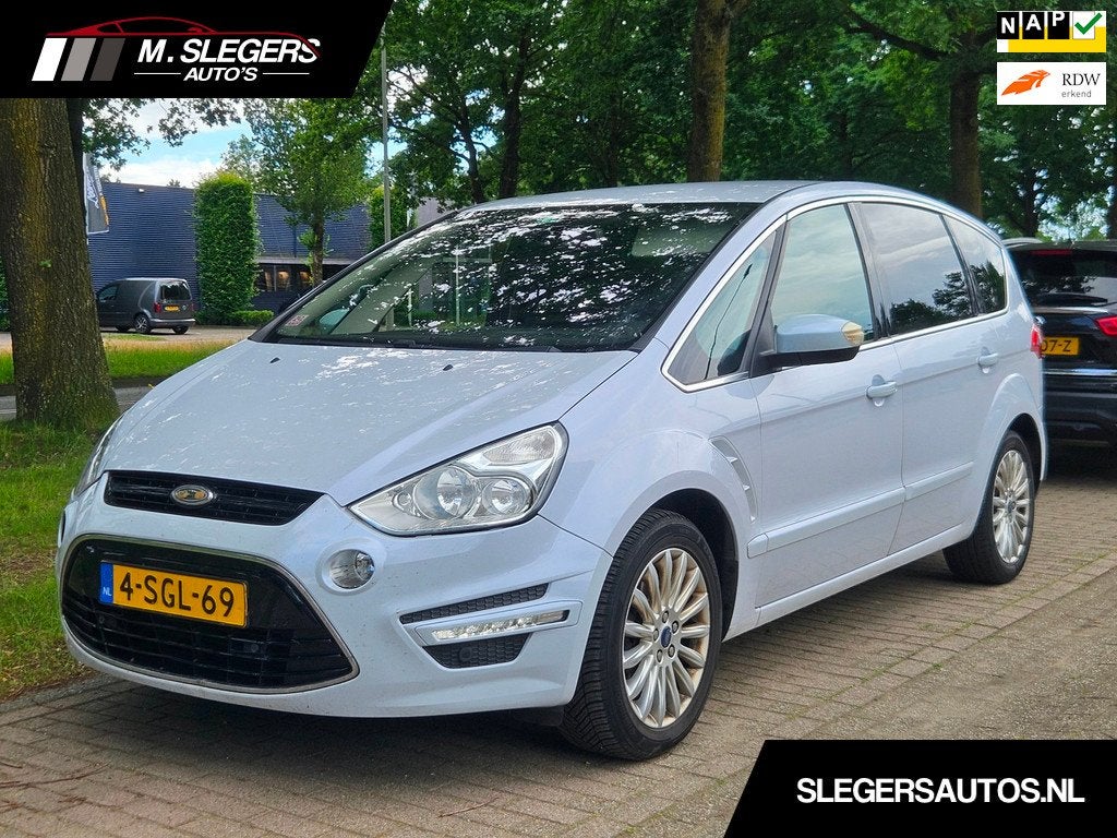 Ford S-Max 1.6 TDCi Titanium*Airco*Cruise*APK 2027, Auto's, Ford, Voorwielaandrijving, Euro 5, Gebruikt, 4 cilinders