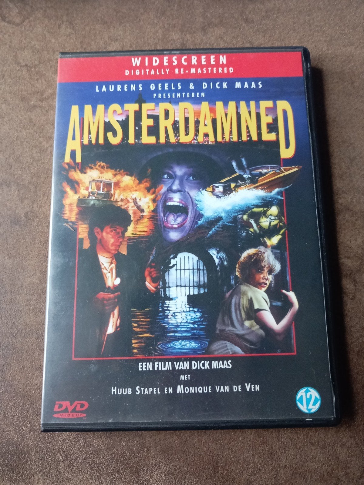 Amsterdamned - Digitally Remastered DVD, Cd's en Dvd's, Gebruikt, Actiethriller, Breedbeeld, Vanaf 12 jaar