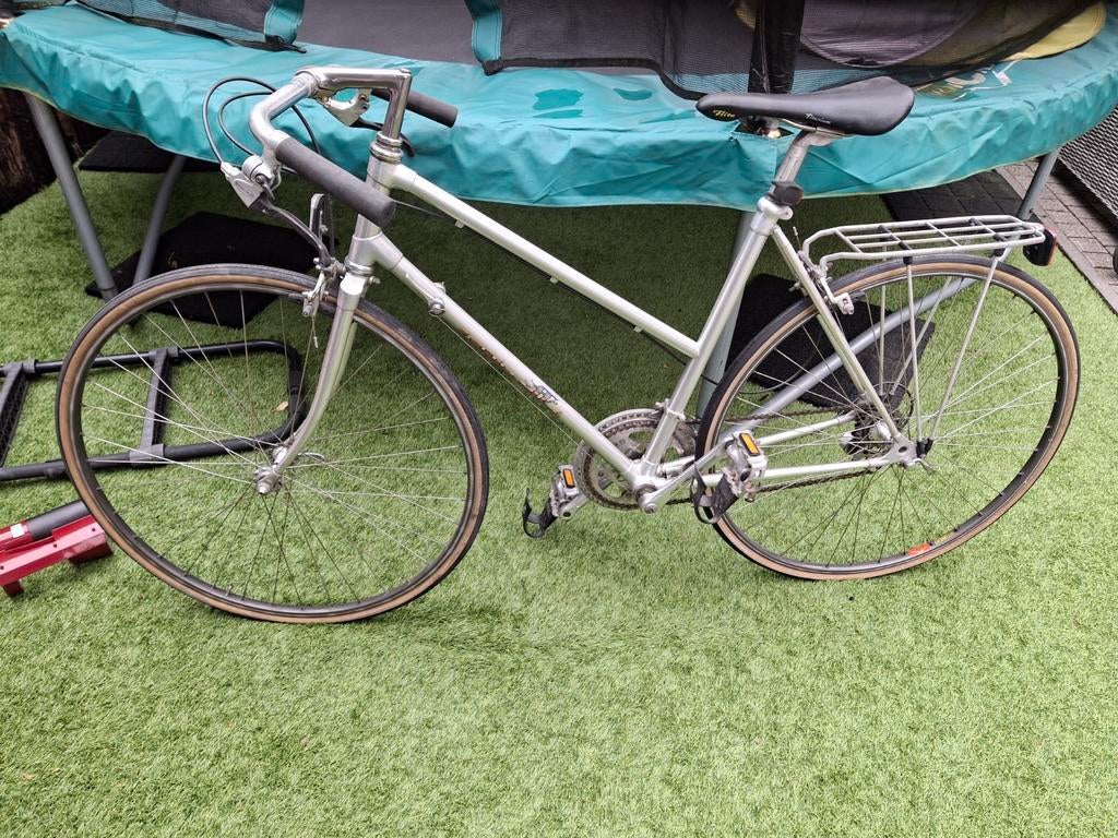 Vintage Alan fiets - Klassieke racefiets, Gebruikt, Velgrem, Versnellingen, 53 tot 57 cm