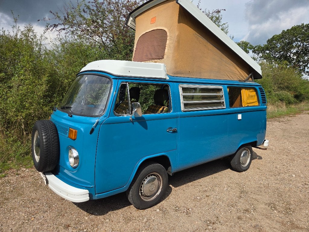 VW T2 T2b Westfalia camper kampeerauto op gas, Auto's, Achterwielaandrijving, Overige carrosserieën, Handgeschakeld, Particulier