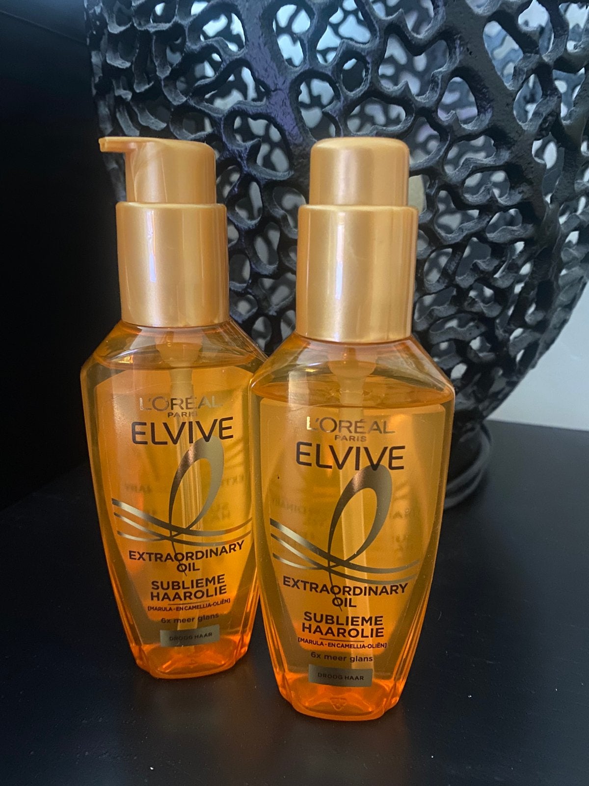 Elvive haarolie. 2x nieuw! €10,- totaal, Ophalen of Verzenden, Zo goed als nieuw, Shampoo of Conditioner