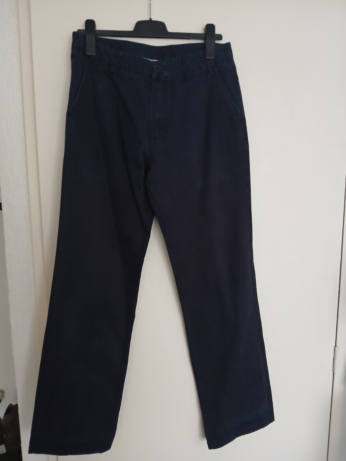 Donkerblauwe Herenbroek Maat 33, Ophalen of Verzenden, Zo goed als nieuw, Blauw