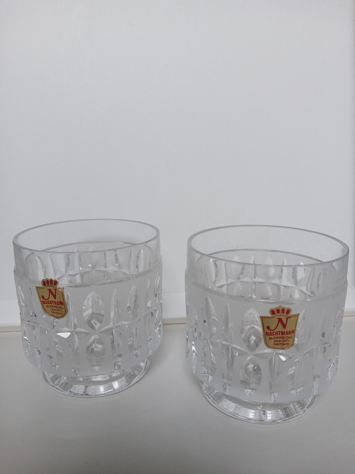 Nachtmann Bleikristall Glazen - Set van 2, Antiek en Kunst, Ophalen of Verzenden