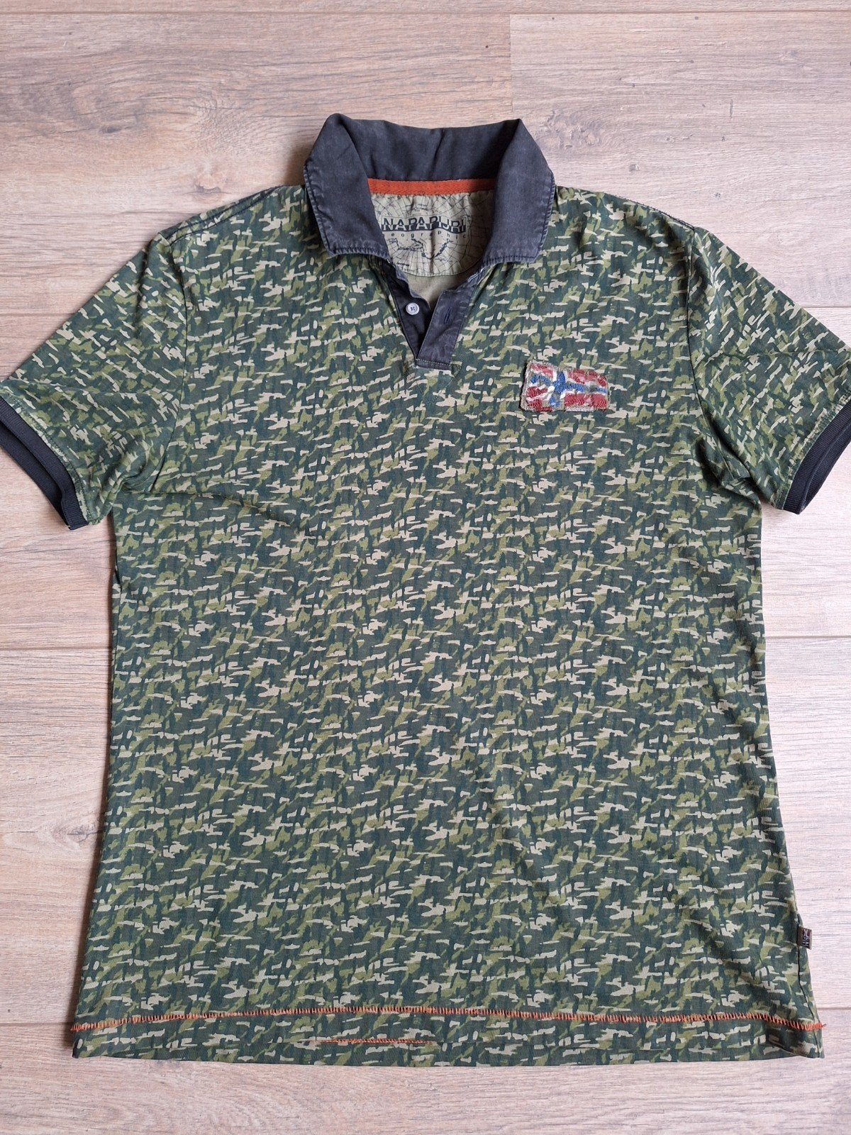 Napapijri Polo Maat L, Maat 56/58 (XL), Ophalen of Verzenden, Zo goed als nieuw, Napapijri