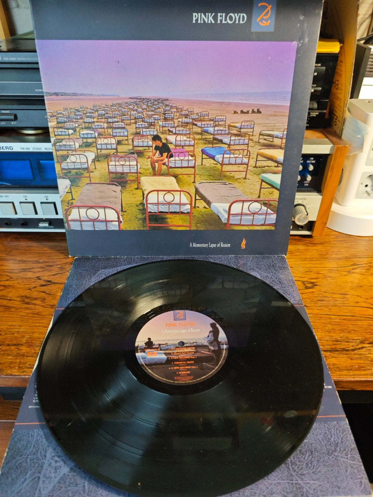 Pink Floyd - A Momentary Lapse of Reason LP, Ophalen of Verzenden, Gebruikt, 12 inch