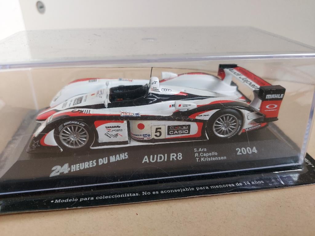 Audi R8 1/43 editions Altaya 24h du Mans, Verzenden, Nieuw, Auto, Overige merken