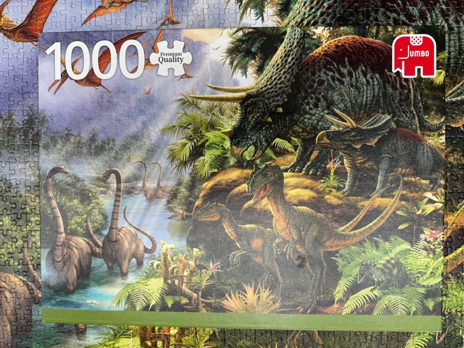 Jumbo 1.000 stukjes compleet dinosaurus, Tickets en Kaartjes, Eén persoon, Kortingskaart