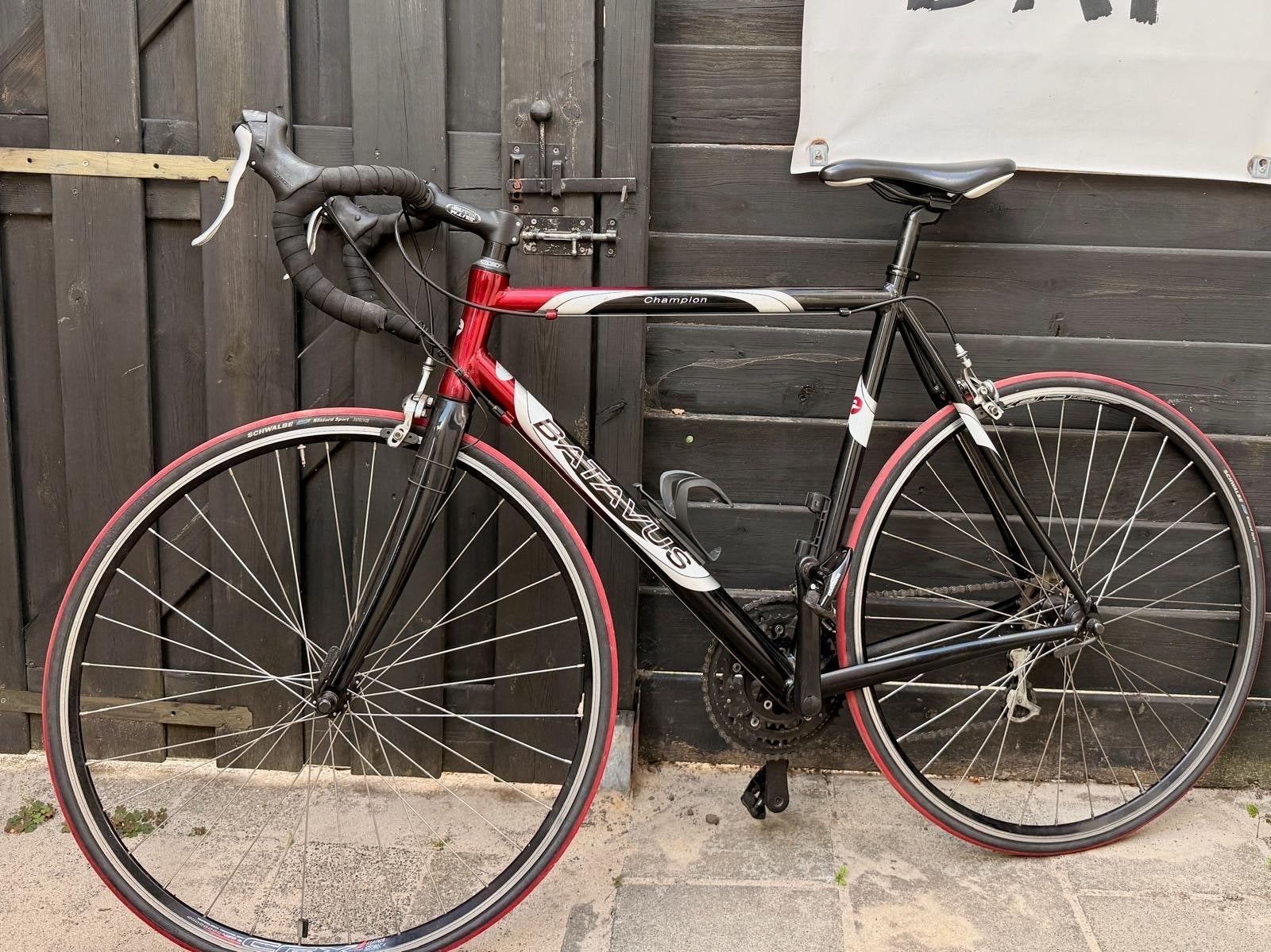 Batavus Champion racefiets - rood/zwart, 28 inch, Ophalen, 28 inch, Gebruikt, Batavus