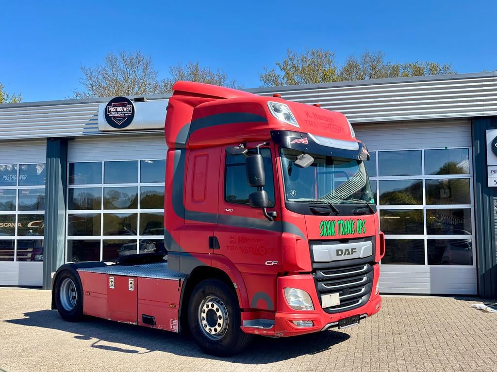 DAF CF 340 FT Intarder (bj 2018), Auto's, Vrachtwagens, Automaat, Achterwielaandrijving, Euro 6, 340 pk
