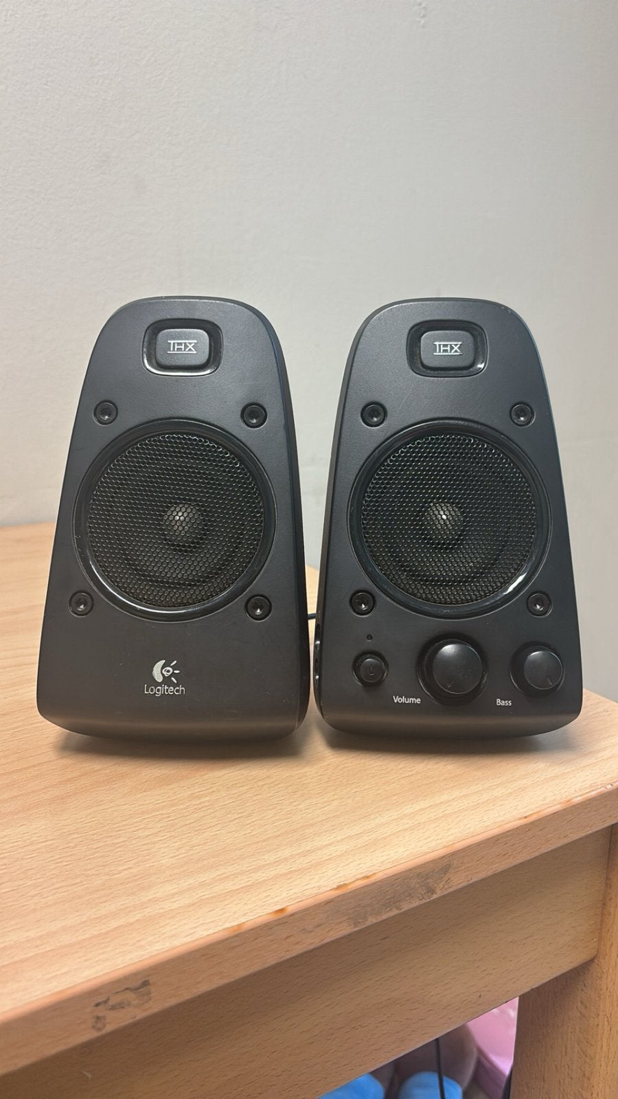 Logitech z623 speakers (zonder subwoofer), Ophalen of Verzenden, Gebruikt, Audiokanaal 2.1