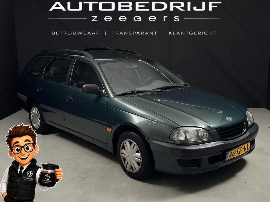 Toyota Avensis wagon 1.6 Terra *AC* (bj 2000), Voorwielaandrijving, Origineel Nederlands, Handgeschakeld, Elektrische ramen