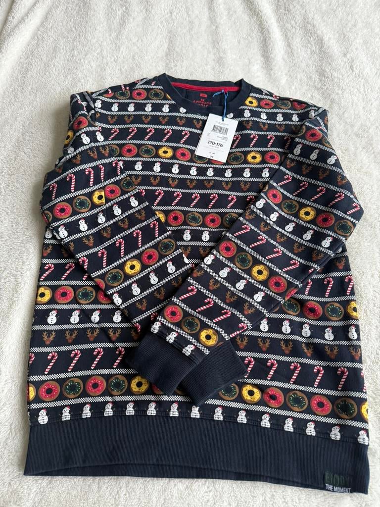 Kersttrui jongens merk we maat 170/176 nieuw met kaartje aan, Ophalen of Verzenden, Nieuw, Jongen, Trui of Vest