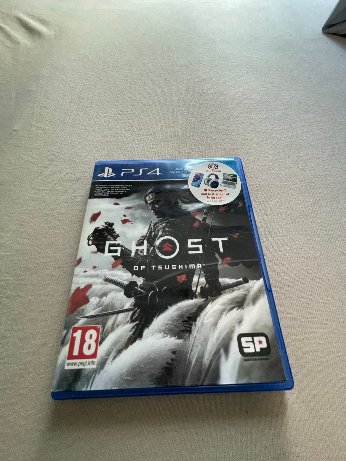 Ghost of Tsushima PS4 - Zo goed als nieuw, Ophalen of Verzenden, Zo goed als nieuw