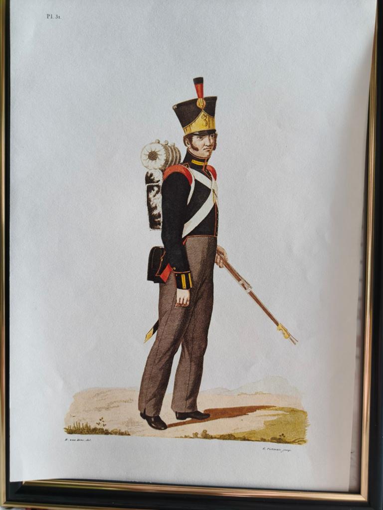 Militaire uniformen 1814, Ophalen of Verzenden, Landmacht, Nederland