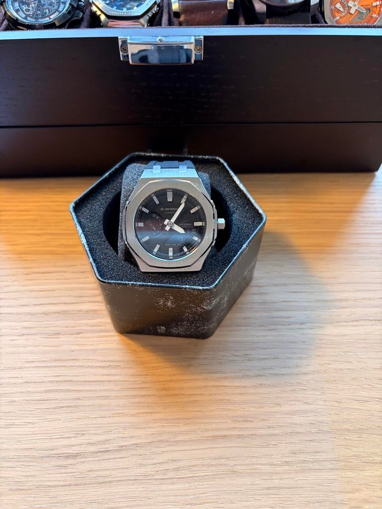Audemars Piquet Mode G-Shock CasiOak RubberenBand, Sieraden, Tassen en Uiterlijk, Horloges | Heren, Ophalen of Verzenden, Zo goed als nieuw