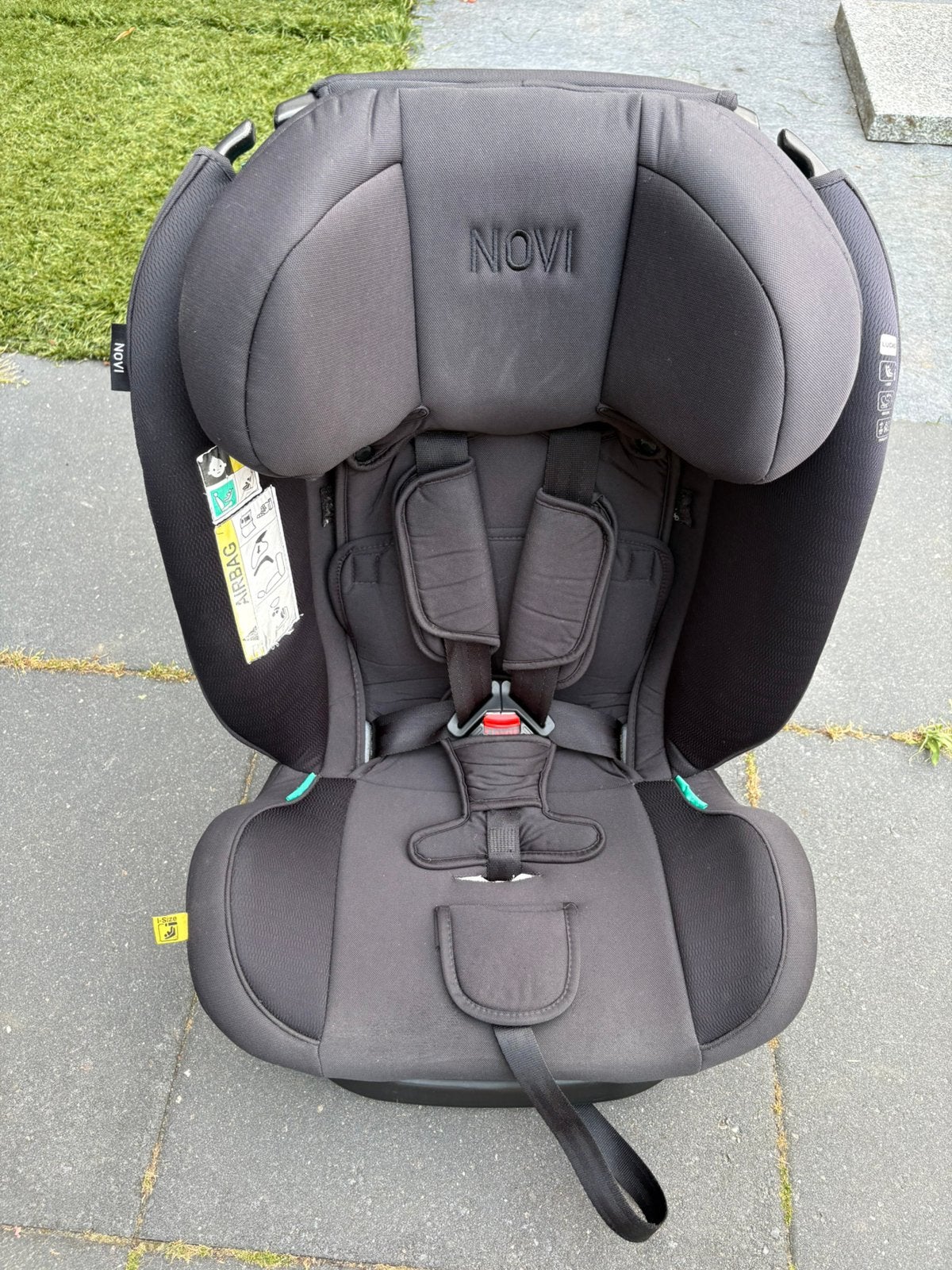 Autostoel Novi, Verstelbare rugleuning, Autogordel, 0 t/m 18 kg, Zo goed als nieuw