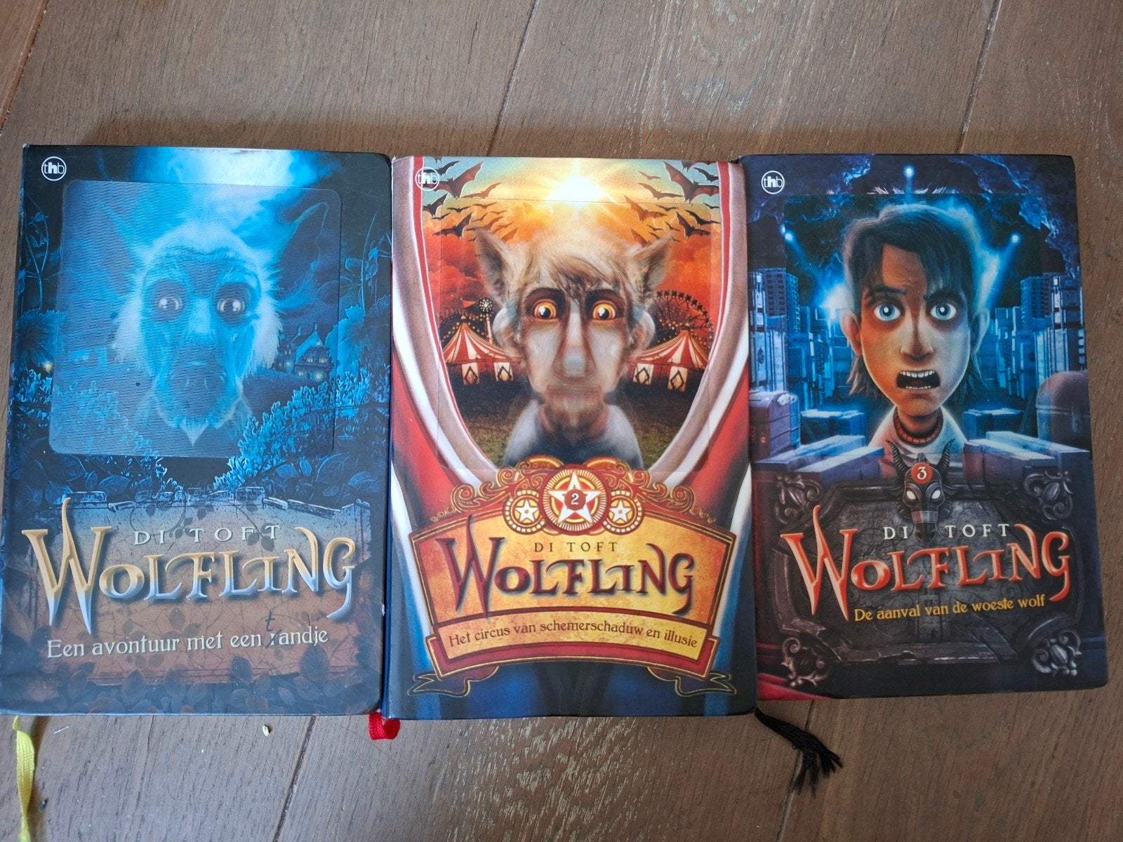 Wolfling trilogie, van Di Toft, Fictie algemeen, Di Toft, Ophalen, Gelezen