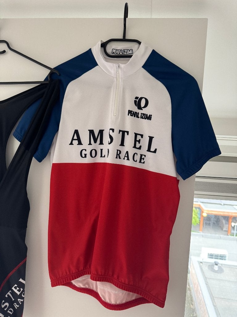 Pearl Izumi Amstel Gold Race wielertenue. Origineel, zgan., Ophalen of Verzenden, Zo goed als nieuw, Kleding